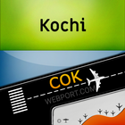 Cochin Airport (COK) Info + Flight Tracker Zeichen