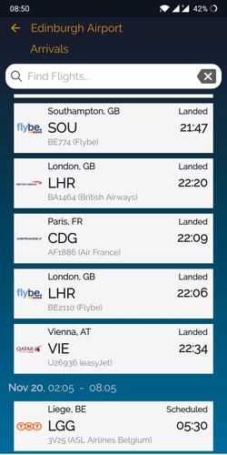 Edinburgh Airport Edi Info Flight Tracker For Android Apk