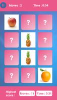 Memory fruit- Memory Games تصوير الشاشة 1