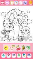 Fruits Coloring Book For Kids captura de pantalla 3