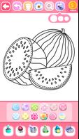 Fruits Coloring Book For Kids स्क्रीनशॉट 1