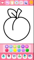 Fruits Coloring Book For Kids capture d'écran 2