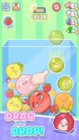 Fruit Drop: Merge Game imagem de tela 1