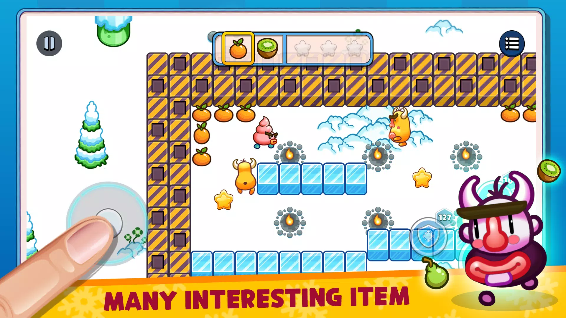 Fruit Ice Cream 2 - Ice cream war Maze Game Game for Android - Download