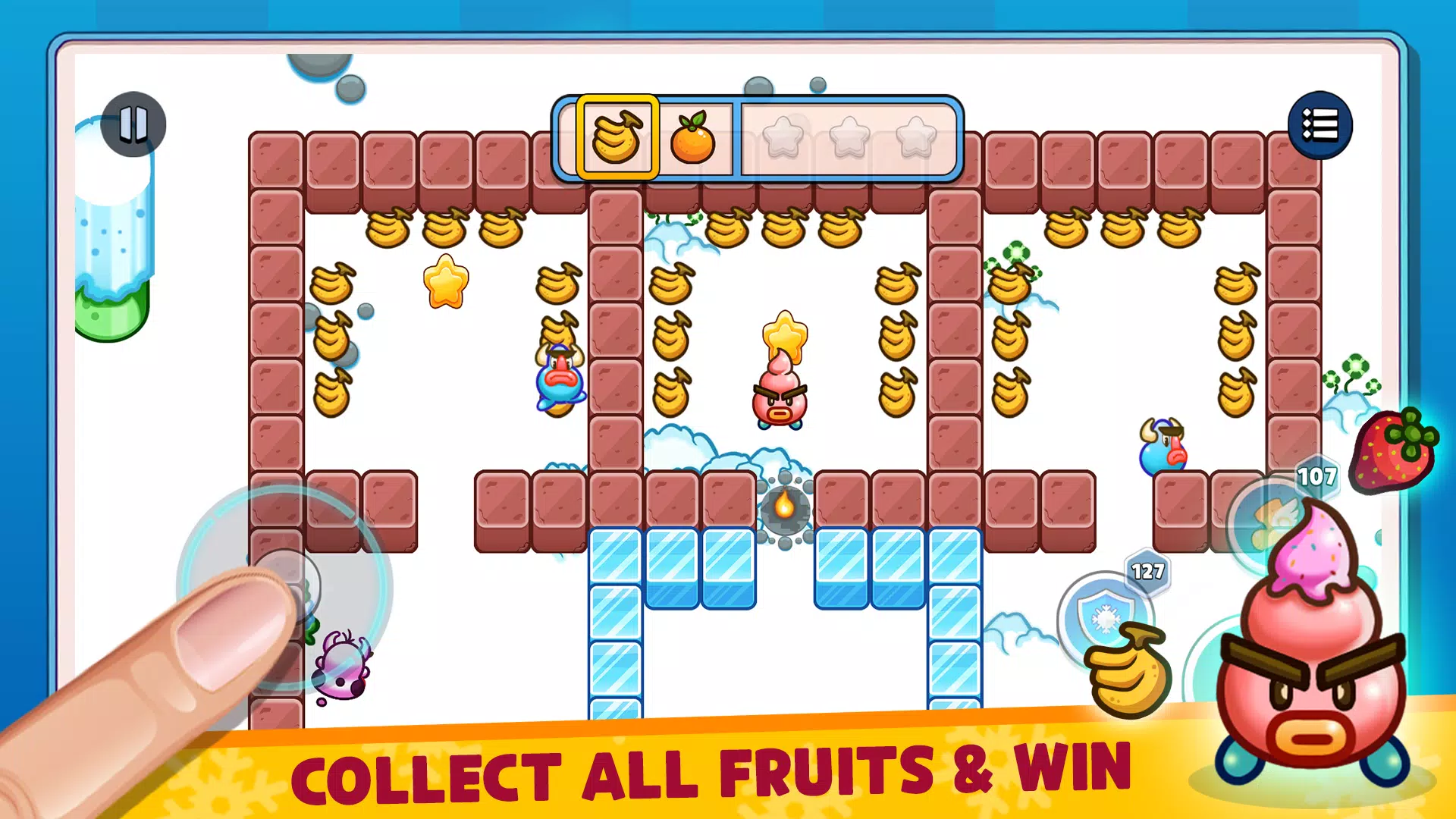 Fruit & Ice Cream - Ice cream war Maze Game - APK Download for Android