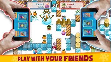 Fruit & Ice Cream - Ice cream war Maze Game โปสเตอร์