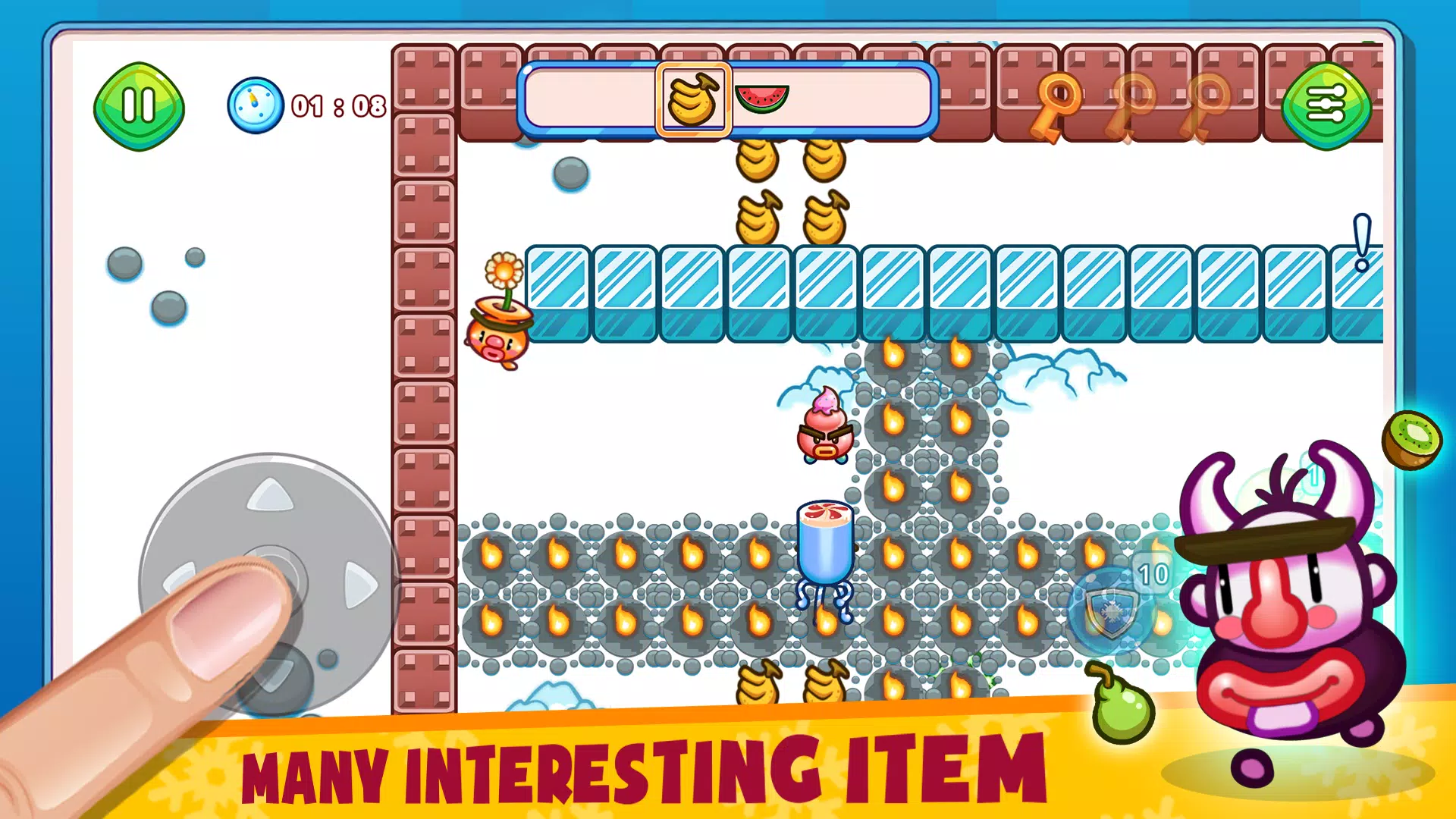 Fruit & Ice Cream - Ice cream war Maze Game - APK Download for Android