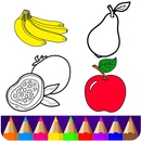 jeu de coloriage de fruits dessin pour enfants APK