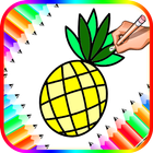 Fruit Colour Drawing Book icon