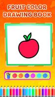 Fruit Colour Drawing Book capture d'écran 3