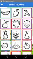 Fruit Vegetables Coloring Book capture d'écran 3