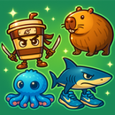Brain Rot Merge Offline Game APK