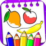 Fruits Coloring Book biểu tượng