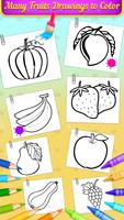 Fruits Coloring Book اسکرین شاٹ 1