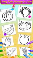Fruits Coloring Book स्क्रीनशॉट 1