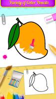 برنامه‌نما Fruits Coloring Book عکس از صفحه