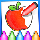 Coloring Fruits-icoon