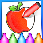 Coloring Fruits icon