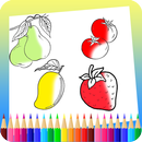 fruits and vegetable coloring pages APK