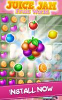 Juice Jam Fruit World: Match 3 gratuit Puzzle 2020 capture d'écran 1