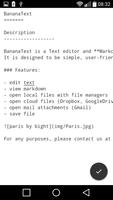 BananaText / Markdown - Lite screenshot 1