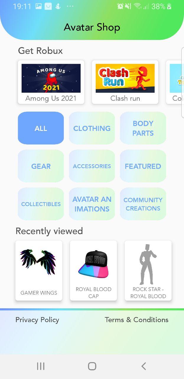 Avatar Shop for Roblox - Free Robux - Roblominer APK (Android App