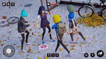 Anime High School Story Games imagem de tela 3