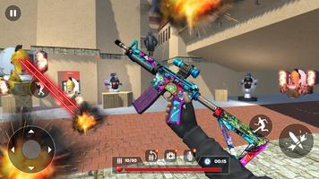 Toilet Commando Shooting Games poster