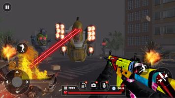 Toilet Commando Shooting Games screenshot 1