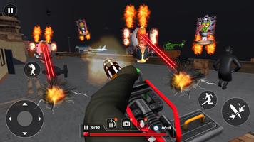 Toilet Commando Shooting Games screenshot 2