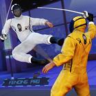 Fencing Combat Fights: Ninja Sword Fighting Games آئیکن