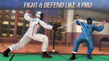 Fencing Combat Fights: Ninja Sword Fighting Games اسکرین شاٹ 3