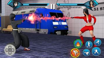 Karate King Kung Fu Fight скриншот 2