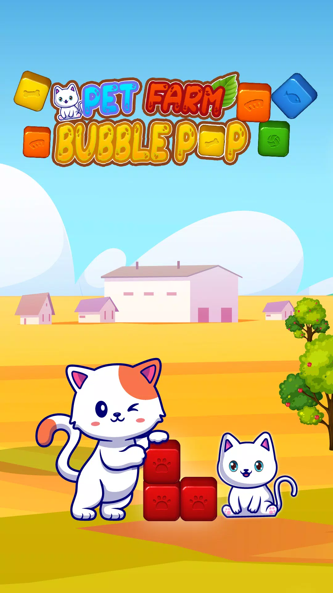 Pet Farm Bubble Pop Day Origin