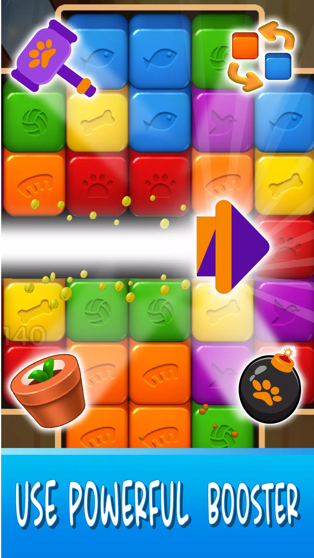 Pet Farm Bubble Pop Day Origin