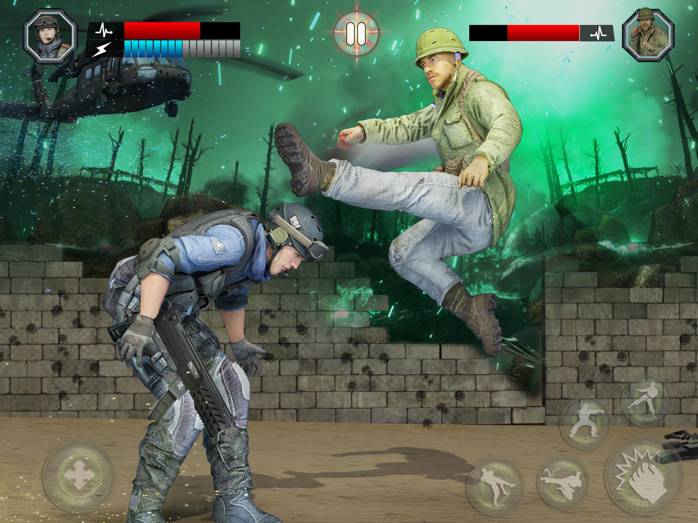 Android 用の 米軍の格闘ゲーム カンフー空手バトルフィールド Apk をダウンロード