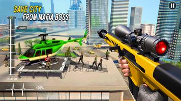 Sniper Gun FPS Shooting Games الملصق