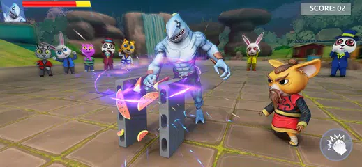 Descargar XAPK de Kung Fu Animal: Fighting Games