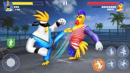 Descargar XAPK de Kung Fu Animal: Fighting Games