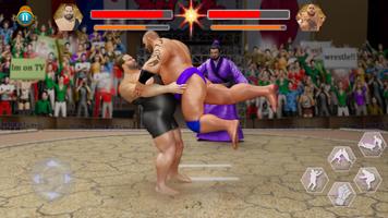Sumo Wrestling Fight: Dangerous Battle 2021 ภาพหน้าจอ 1
