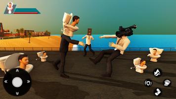 Toilet Fighting - Toilet Games screenshot 1