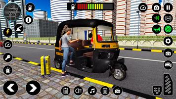 Tuk Tuk Rickshaw Driving Games ảnh chụp màn hình 2