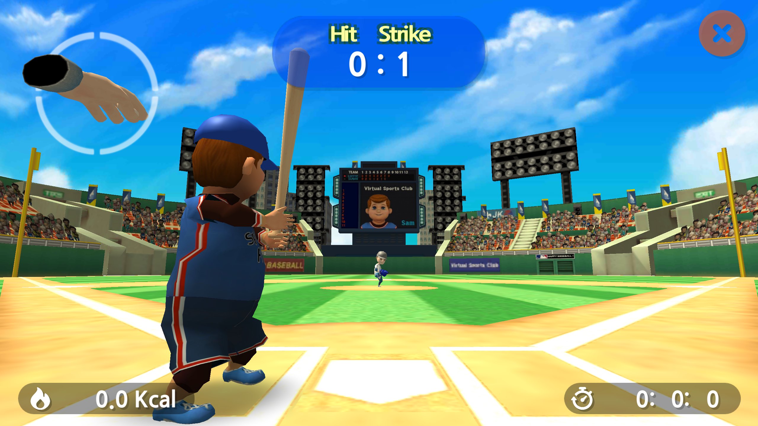 Virtual sport. Игра alan of Sports VR.