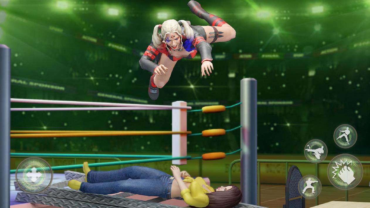Mujeres lucha libre Rumble Backyard Fighting for Andr