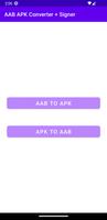 AAB APK Converter + Signer Affiche