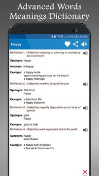 Offline Advanced English Dictionary and Translator 截图 3