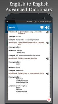 Offline Advanced English Dictionary and Translator 截图 15