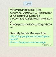 Secret Message to all chats ภาพหน้าจอ 1