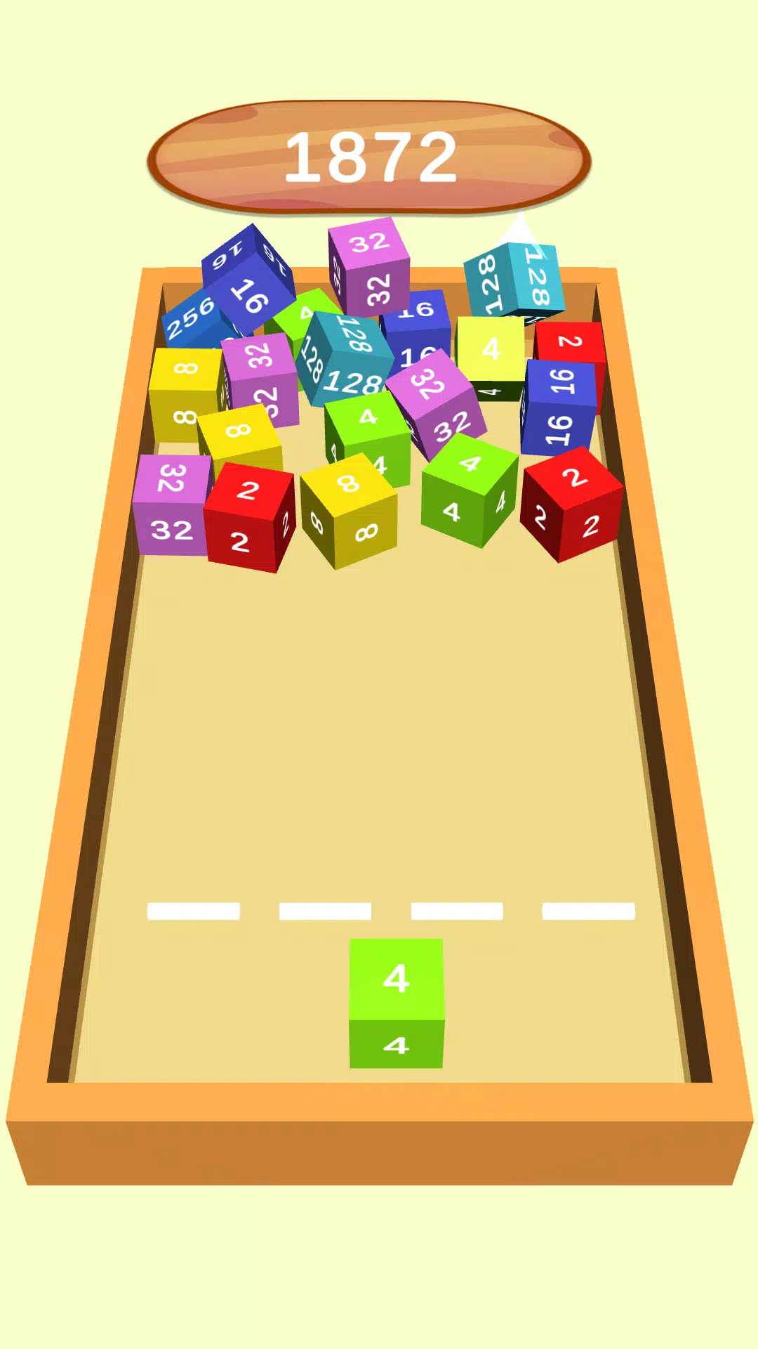 Chain Cube 2048: 3D merge game::Appstore for Android