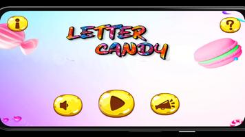 Candy Letter Switch Affiche